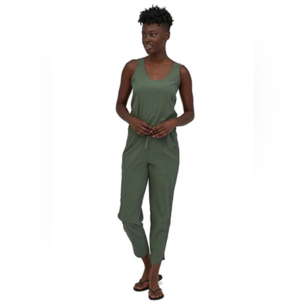 NWOT Patagonia Fleetwith Jumpsuit Basin Green